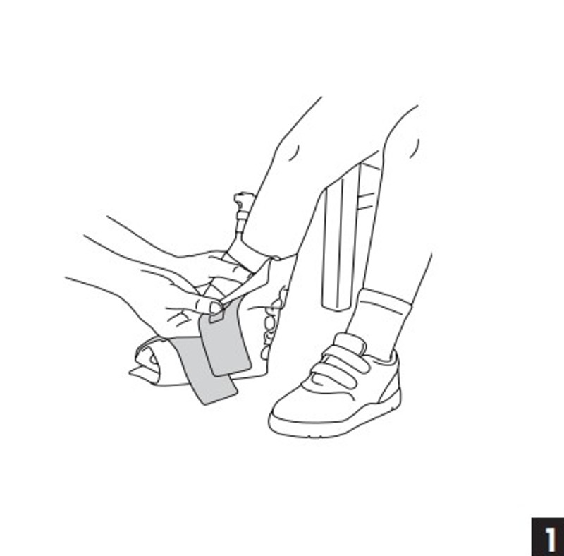 Kid's Cryo/Cuff Instructions - Figure 1