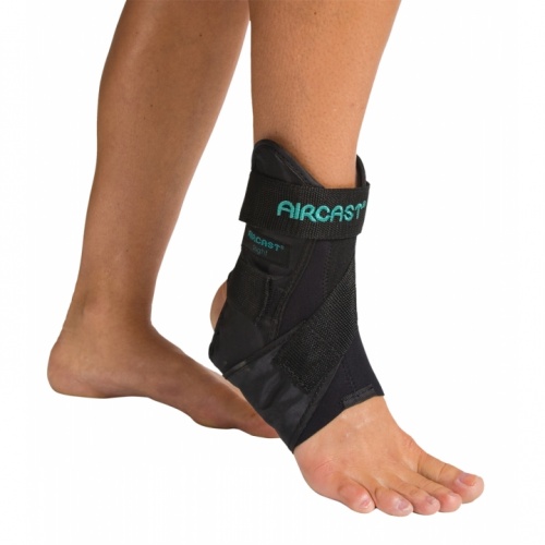 Aircast AirSport Ankle Brace for Acute Injuries (Black)