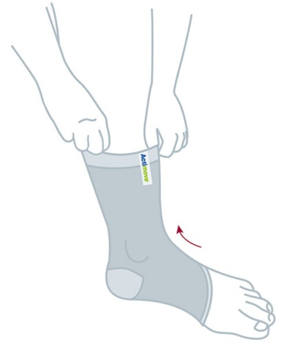 How to Put the Actimove Ankle Support on