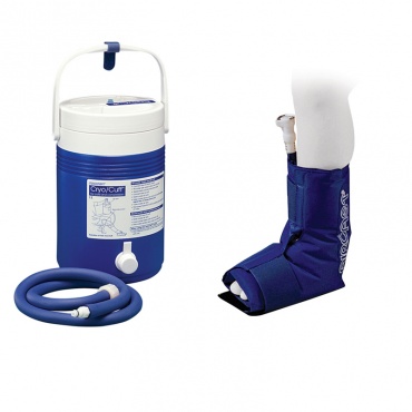 Aircast Paediatric Ankle Cryo/Cuff with Cold Therapy Cryo/Cuff Cooler Saver Kit